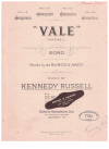 Vale (Farewell) vocal duet sheet music