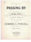 Passing By vocal duet sheet music
