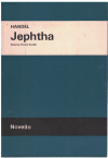 Handel Jephtha Oratorio vocal score