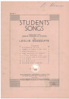 Students' Songs Book 1