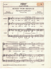 Handel Minuet from 'Berenice' for Soprano and Alto voices sheet music