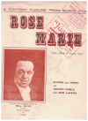 Rose Marie (Come Back To Sunny Italy) (c.1925) sheet music