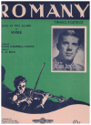Romany (Vivere) (1936) sheet music