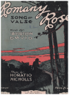 Romany Rose (1923) sheet music