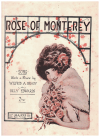 Rose Of Monterey (1924) sheet music
