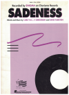 Sadeness sheet music