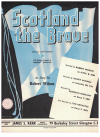 Scotland The Brave 1952 sheet music
