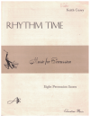 Rhythm Time Eight Percussion Scores arranged by Keith Curry (Music for Percussion) (1968) used junior percussion band arrangement for sale in Australian second hand music shop