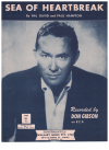 Sea Of Heartbreak (1961) Don Gibson used sheet music