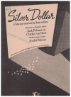 Silver Dollar 1950 sheet music