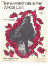 The Happiest Girl In The Whole U.S.A. used sheet music