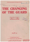 The Changing Of The Guard (1941) used sheet music for sale