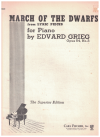 Edvard Grieg piano sheet music