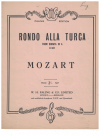 Mozart Rondo Alla Turca from Sonata in A K.331 sheet music