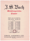 Bach Prelude & Fugue 16 in G minor Wohltemperierte Clavier Book 1 piano sheet music