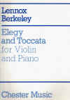 Elegy and Toccata for Violin and Piano