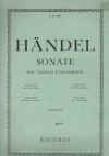 G F Handel Sonatas Nos. 1-6 for Violin and Piano (Gioacchino Maglioni) Score Only 
used original Handel violin and piano sheet music scores for sale in Australian second hand music shop