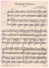 Tschaikowsky Sleeping Princess Waltz 2-piano score