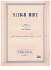 Sleigh Ride sheet music