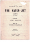 The Water-Lily used sheet music