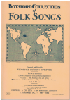 Botsford Collection Of Folk Songs Volume 2 Northern Europe songbook compiled and edited by Florence Hudson 
Botsford Tune Book (Melody Line Only) used song book for sale in Australian second hand music shop