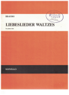 Brahms Liebeslieder Waltzes Opus 52a For Piano Duet (Novello 1983) used piano duet sheet music scores for sale in Australian second hand music shop