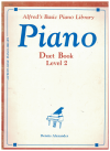 Alfred's Basic Piano Library Piano Duet Book Level 2 by Dennis Alexander (1986) Alfred 2232 
used piano method book for sale in Australian second hand music shop