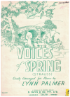 Johann Strauss Voices Of Spring piano sheet music