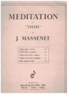 Meditation from 'Thais' by Jules Massenet sheet music