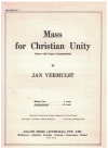 Mass For Christian Unity (1964) sheet music