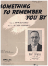 Something To Remember You By 1930 sheet music