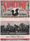 Sometime (1925) sheet music