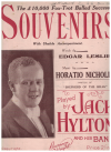 Souvenirs (1927) sheet music