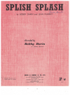 Splish Splash used sheet music