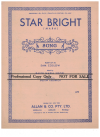 Star Bright (Mara) sheet music