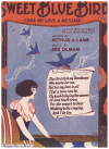 Sweet Blue Bird (Take My Love a Message) (1925) sheet music