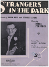 Strangers In The Dark 1937 sheet music