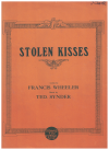 Stolen Kisses (1921) sheet music
