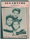 Sugartime used sheet music