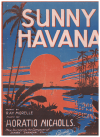 Sunny Havana (1925) sheet music