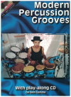 Modern Percussion Grooves With Play-along CD Book/CD by Glen Caruba (1997) ISBN 1574240420 SAN 6838022 HL00000228 
used drumming method book for sale in Australian second hand music shop