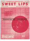 Sweet Lips used sheet music