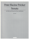 Sonata for Horn and Piano by Peter Racine Fricker Op.24 NEW Score and Part Schott Ed.10473 
horn and piano sheet music score for sale in Australian second hand music shop
