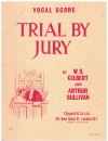 Trial By Jury Vocal Score