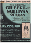 H M S Pinafore or The Lass That Loved A Sailor Famous Numbers From Act 2