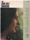The Joan Baez Songbook for piano (1970) used piano song book for sale in Australian second hand music shop
