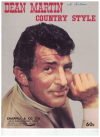 Dean Martin Country Style Song Album songbook