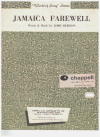 Jamaica Farewell sheet music