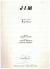 Jim sheet music