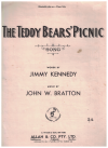 The Teddy Bears' Picnic (1942 song version) used sheet music for sale